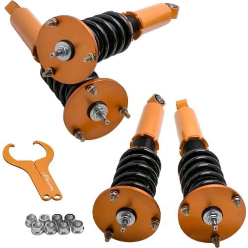 Front Rear Suspension kit for Lexus LS 430 LS430 UCF30 XF30 2001-2006 Coilovers with Adj. Height Shocks Struts