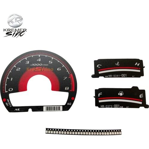 Dashboard Instrument Retrofit for Honda CIVIC SI Instrument face-plate Polyester Film Face-plate FA5 FG2 FA1 FD1 FD2