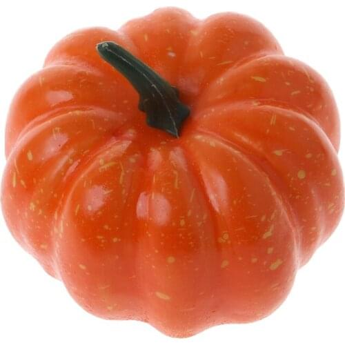 Lifelike Halloween Artificial Pumpkin Fake Fruit Vegetable Home Party Decor
