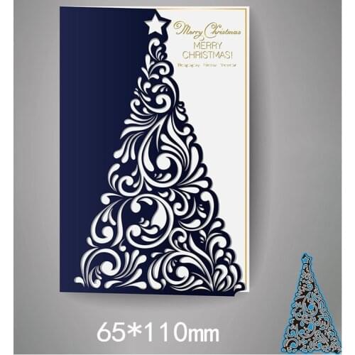 Christmas tree Metal steel frames Cutting Dies 2020 New Dies DIY Scrap booking Photo Album Embossing paper Cards