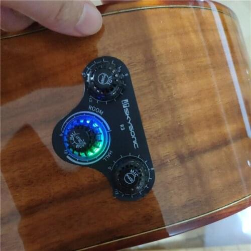 Skysonic R3 acoustic guitar equalizer high quality Strengthen the vibration preamp