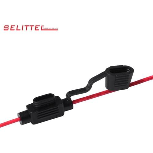 SL-709CA (14AWG) In-Line Blade Fuse Holder/ Splash-Waterproof Auto Fuse Holder for MINI Style Blade Fuse ROHS
