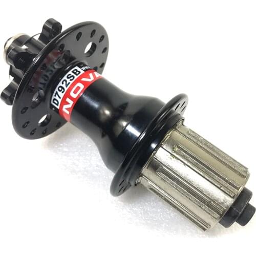 Novatec D792SB rear hub QR 10mm 12mm disc brake 6-bolt STEEL axle and freehub body 9s 10s 11s 24H 28H 32H for AM FR MTB bike