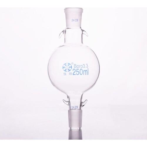 Liquid ball 250ml 24/29+24/29,Solvent chromatographic analysis column reservoir bottle,Chromatography solvent storage bottle