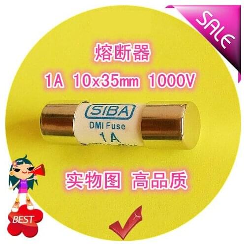 1 a 1000 v 10 x35mm fuse tube special size special molten core
