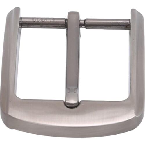 1pc Zinc Alloy Mens Casual Belt Buckle End Bar Heel Bar Buckle Single Pin Half Buckle For Leather Craft Jeans Webbing