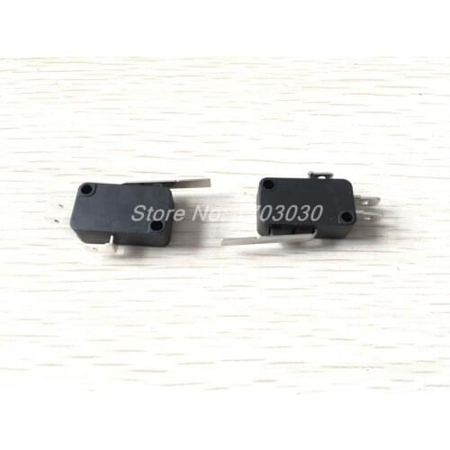 10pcs AC 250V 5A Straight Hinge Lever Micro Limit Switch KW7-1