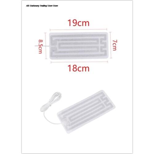 5V USB Heating Element Film Heater Insoles Winter Outdoor Sports Ski Heating Insoles Keep Warm for Men Women Shoes