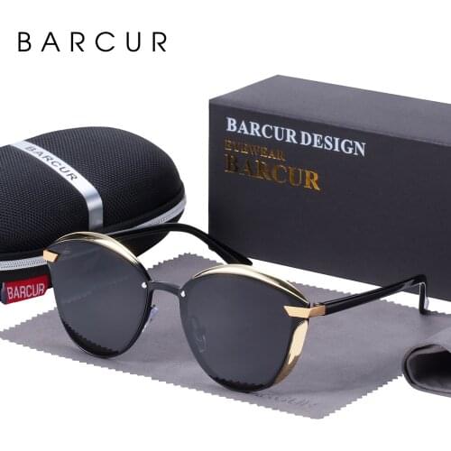 BARCUR Women's Sunglasses Round