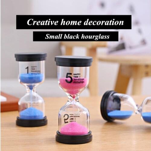 Plastic Cooking timer Hourglass 1/3/5/10/15/20/30 Minutes Timer Sand Watch Clock half Hour kids Gift Home Decoration Accessories