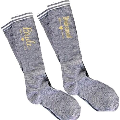 Team Bride Tribe Bridesmaid Proposal Gift winter socks Bridal Shower Bachelorette Party wedding Engagement Decoration Supplies