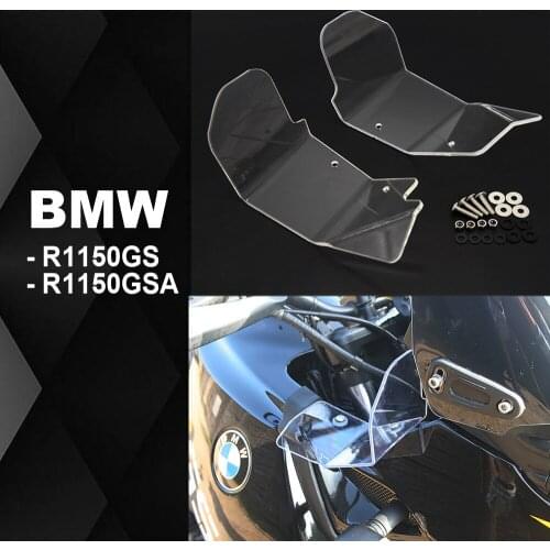 NEW Motorcycle FOR BMW R1150GS R1150GSA Wind Deflectors Side Windshield Windscreen