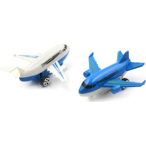 Plastic Kids Pull Back Plane Passenger Plane Toy Aircraft For Kids Gift Toys 9cm X 9cmX 3.5cm