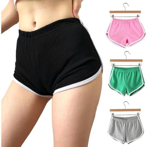 Casual Women High Elastic Breathable Workout Yoga Sports Shorts Boxers Hot Pants Breathable Elastic All Match