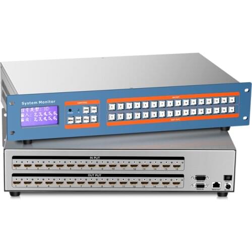 Direct deal 4K 16x16 HD matrix Video matrix kvm Professional signal switcher Video wall switcher