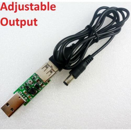 Usb Dc 5v To 9v 12v 15v Adjustable Boost Power Converter Module Suitable For Goip Voip Gateway Solar Battery