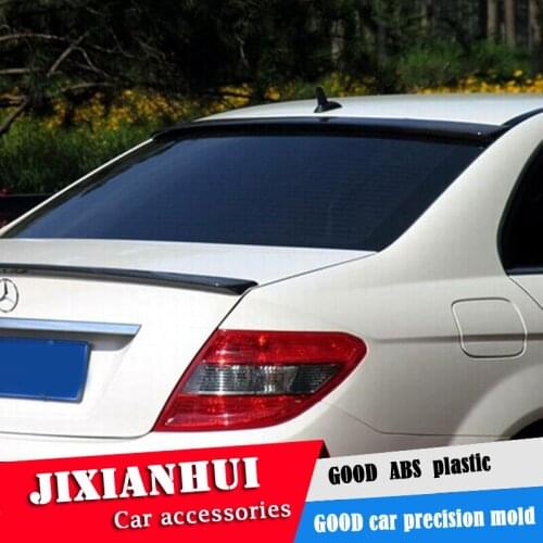 For W204 Roof Spoiler Carbon Fiber Material 2008-2014 C-Class W204 ROOF Spoiler For Mercedes-Benz C180 C260 Spoiler