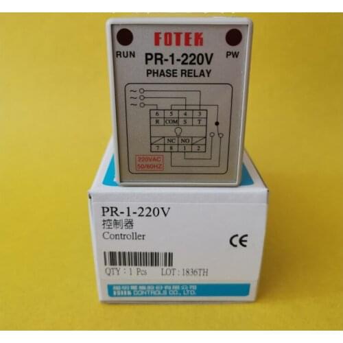 Taiwan new original FOTEK phase sequence protector PR-1-220V