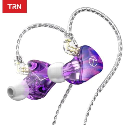TRN X7 14BA Driver Unit In Ear Resin Earphone Balanced Amarture HIFI DJ Monitor Earbuds With QDC Cable Headphones for Running