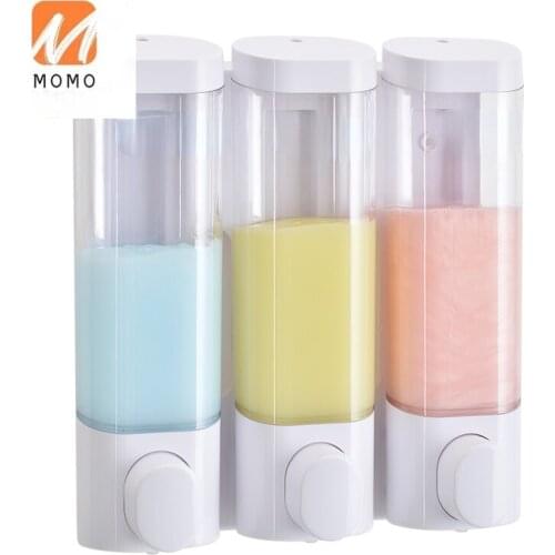 Unique Wall Mount Hotel Design Soap Manual Liquid Dispenser With Lock