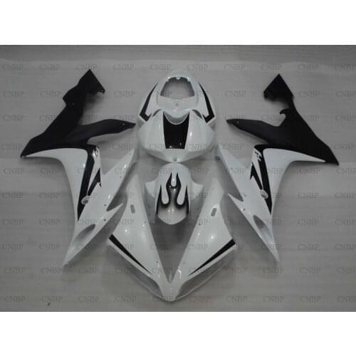 YZF R1 2004 - 2006 Fairings YZF R1 2005 Fairings YZFR1 2005 Black White Body Kits