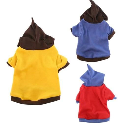 Winter Dog Clothes Cat Dog Hoodie Autumn Winter Dog Coat Jacket Sweatshirt Cotton Soft Pullover Puppy Chihuahau Pet Apparel