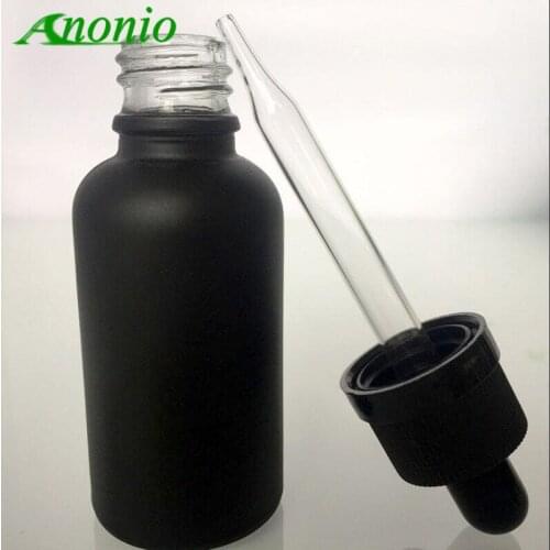 5pcs 5ml 10ml 30ml 50ml black glass dropper bottle Enssential Oil bottles Sample Bottles Enssential Oil bottles 0B