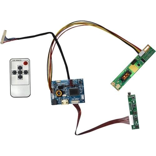 Free Shipping HDMI Remote LCD Controller Driver Board Kit For 15.6inch LP156WH1-TLA1 1366x768 CCFL Panel