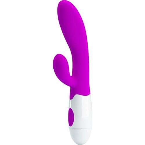 Pretty Love 30 Speeds G-Spot Vibrator Dual Vibration Dildo Female Vagina Clitoris Massager Adult Toys For Women