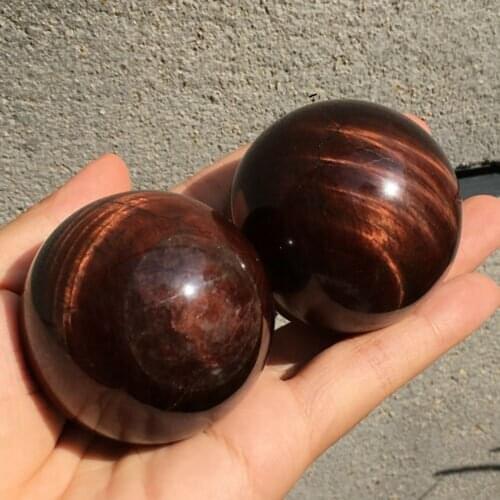 Gepolijst Natuurlijke Rode Tijgeroog Bol Quartz Crystal Ball