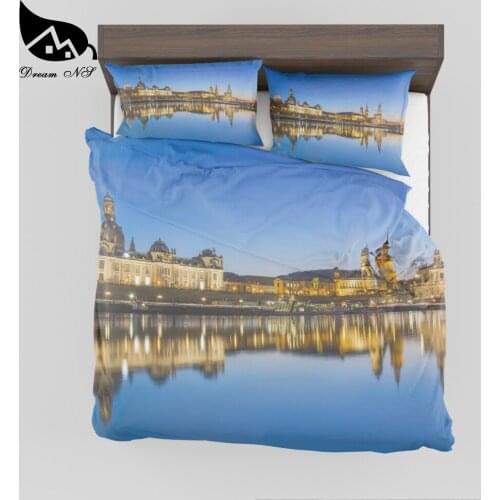 Dream NS Home Bedding Set Landscape 3D Printing Microfiber Fabric High Resolution Picture Household Textile Bedding Set