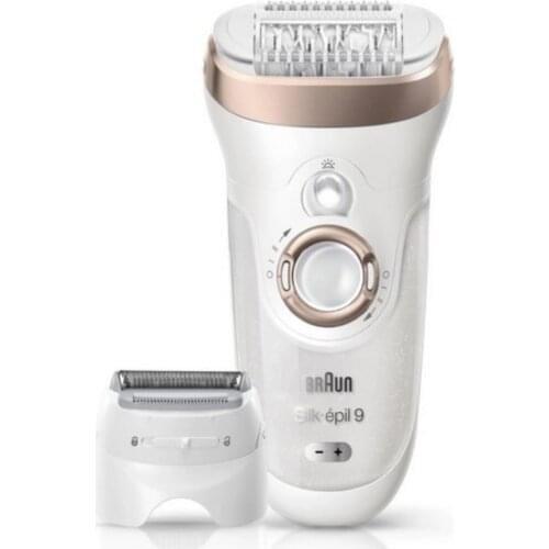 Laser Epilator | Braun Silk-épil 9 | 9561 | 6 Additional Pcs | Non-Cable Female Hot Sale Permanent Painless Hair Removal High