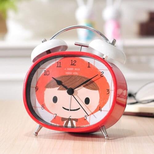 Night Light Cartoon Alarm Clock Despertador Table Children Snooze Bedside Talking Clock Cute Watch Pokemon Toys Clocks 50A0105