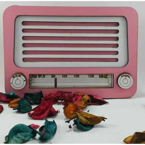 HLO 2021 New Retro Radio Decorative Wooden Piggy Bank Money Saving Stylish Design MDF Healthy Affordable Gift for Kids CuteBox