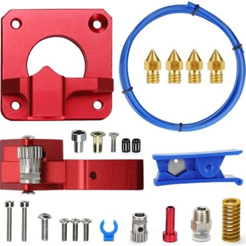 Upgrade 3D Printer Parts PTFE Tubing with Tube Cutter MK8 Extruder Leveling Die Spring Kit For Ender 3/5 CR-10 Series/10S/20