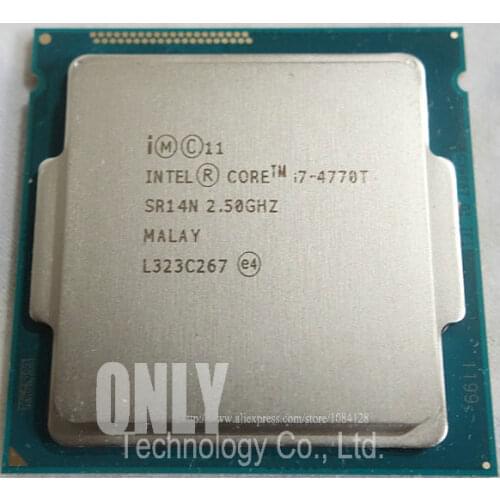Intel Original i7-4770T i7 4770T 2.5GHz LGA 1150 22nm 45W quad Core Desktop CPU Processor scrattered pieces