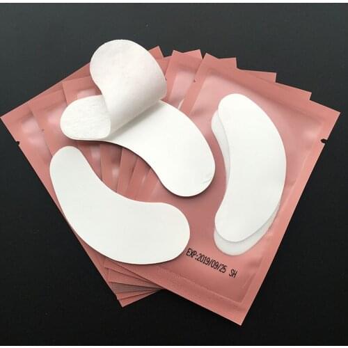 Hydrogel Eye Patches 100/200 Pairs Eye Pads Used for Women Grafting Eyelashes Eyelash Extension No Stimulating Make Up Tools