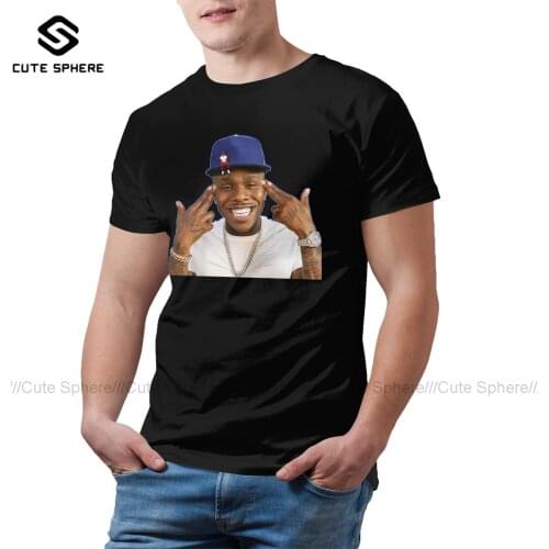 Dababy T Shirt Casual 100 Percent Cotton Beach T-Shirt Short Sleeve Printed Tshirt Oversized Men