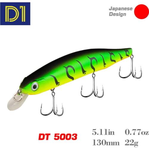 D1 Minnow Fishing Lures Zipbaits orbit 130SP 22g Artificial Wobbler Jerkbait kanto For Bass Pike REAL Fishing Accessories