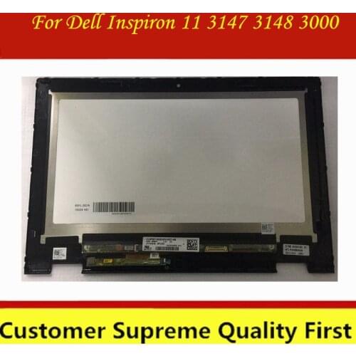 Laptop Replacement 11.6" LCD Touch screen Glass Digitizer Assembly For Dell Inspiron 11 3147 3148 3000 LP116WH6 Tested Well
