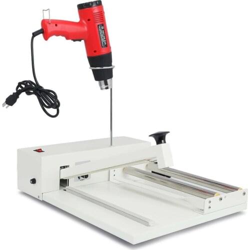 12" I-Bar Shrink Wrap Machine Heat Sealer with 1800W Heat Gun Grocery Fresh Wrapping