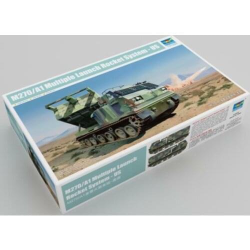Trumpeter 01049 1/35 M270/A1 Multiple Launch Rocket System Military Model Kit