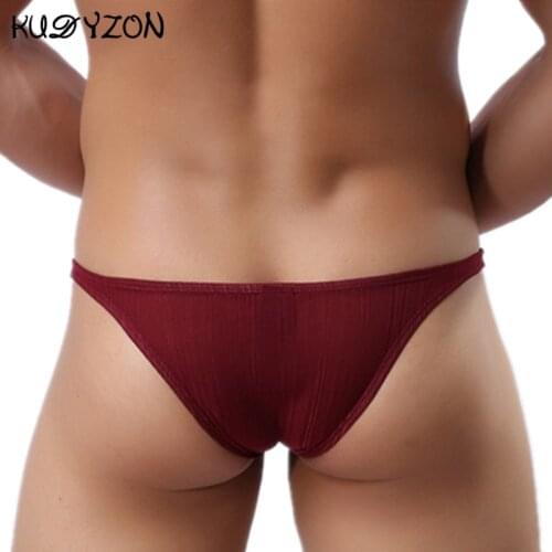 Men Underwear Ice Silk Sexy Men Briefs Underwear Soft Mens Slip Cueca Male Panties Popular Mini Underpants Briefs Gay Jockstrap