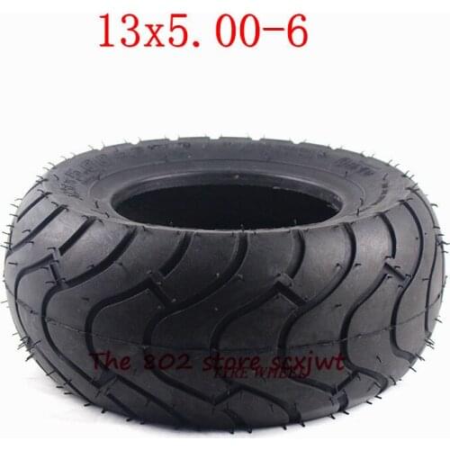 High Quality 13-inch Vacuum Tyre 13X5.00-6 Tire 13*5.00-6 Vacuum Tire Thickening and Abrasion Resistance Beach Kart Tire