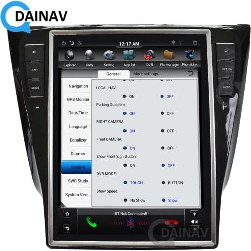 12.1 inch Car Radio GPS Navigation Tesla style FOR-NISSAN X-TRAIL 2014 Android Car Radio HD Autoradio Multimedia Player