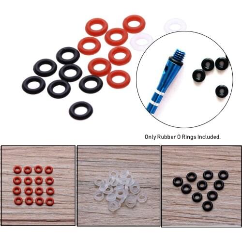 50Pcs Hot Sale Hunting Rubber O Ring Gasket Grip Washer Grommets Stems Flights Darts Arrow Tips Broadhead Sports Accessories