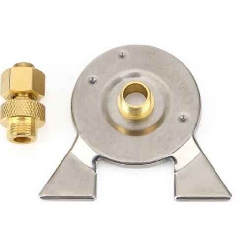 Outdoor Hiking Camping Stove Adapter Gas Burner Furnace Converter Connector Gas Cartridge Tank Bottle Adapter Camping Gas Stoves