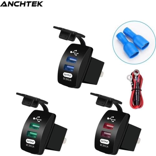 Автомобильные адаптеры USB Anchtek China At AliExpress