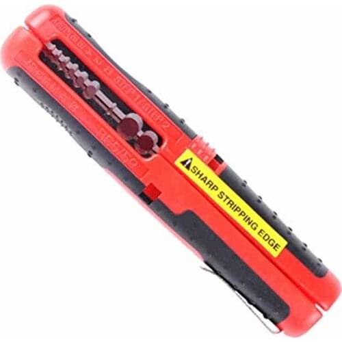 Caliente Cp-511A 3in1 multifuncional 10-20awg cable coaxial RG59 RG6 8-13mm stripping strippers cuchillos