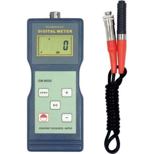 Digital CM-8820 Ferromagnetic Metal Coating Thickness Gauge (F Type) Tester